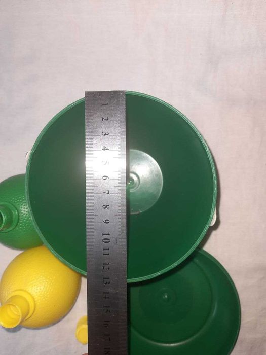 Комплект ведерко 1 л + 2 бутылочки для сиропа или топера 200 мл