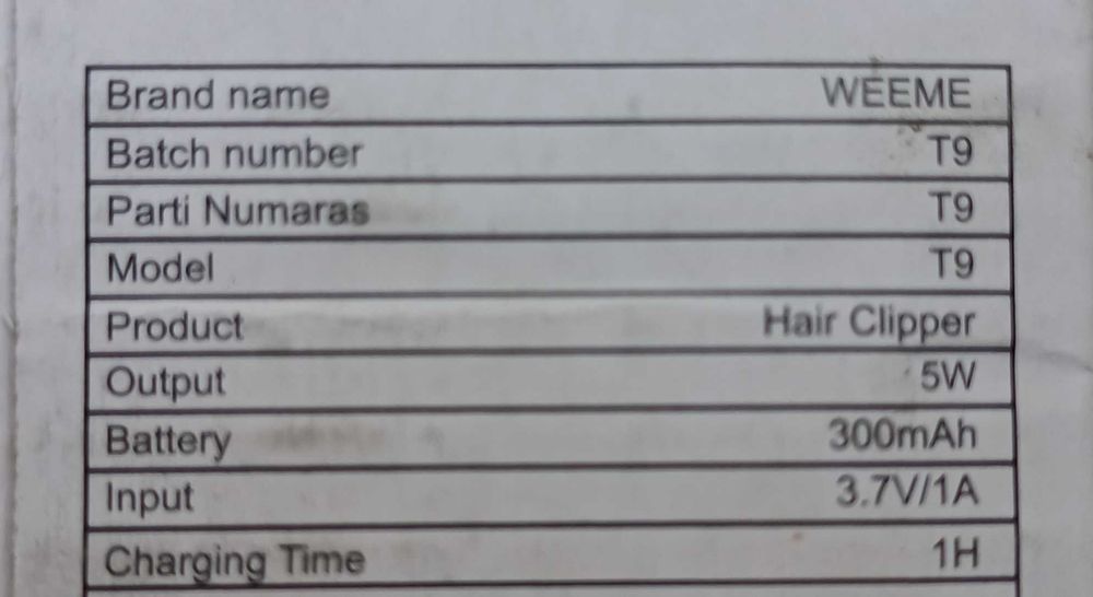 Електрическая бритва