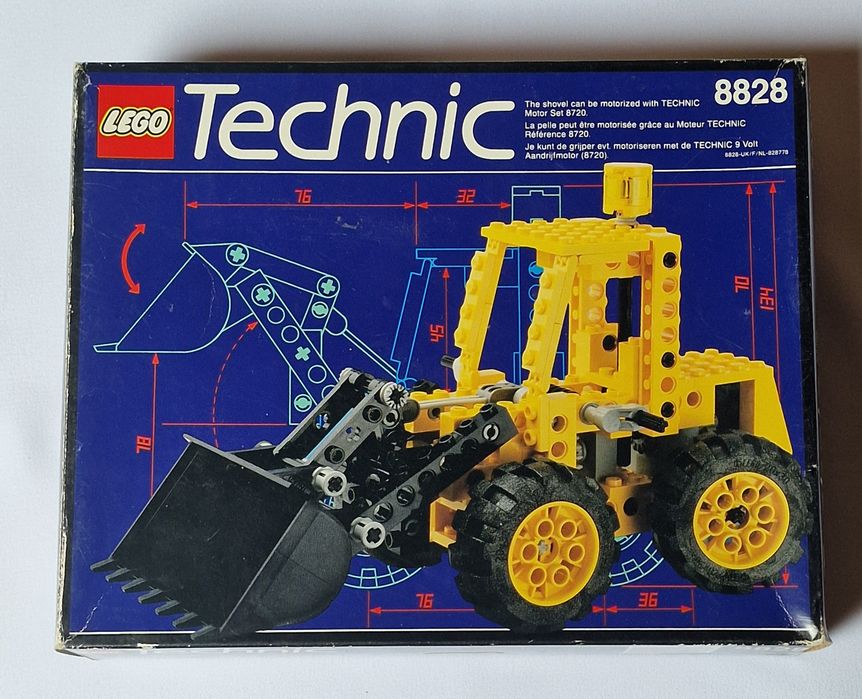 Lego Technic 8828, komplet z pudełkiem, super stan