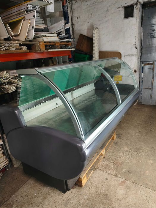 Холодильна вітрина б у, холодильний прилавок б у, вітрина гастрономія