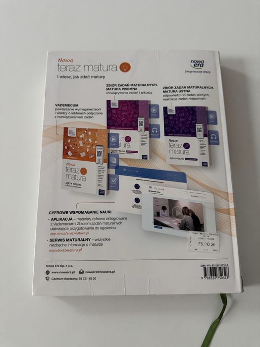 Nowa teraz matura vademecum język polski