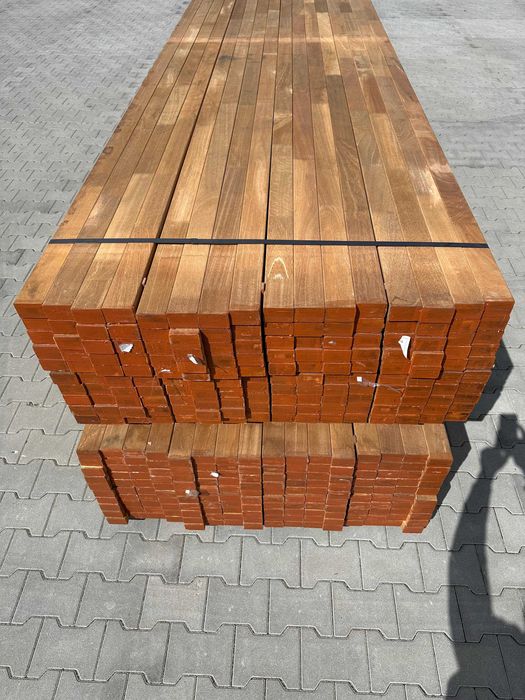 Legary ,Legar Kantówka klejona Bangkirai  42x62mm