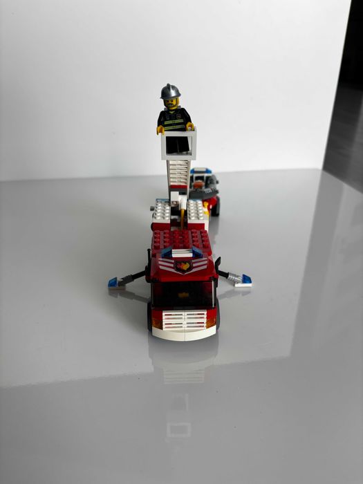 Lego City straż pożarna 7239 zestaw kolekcjonerski 2004 rok kompletny