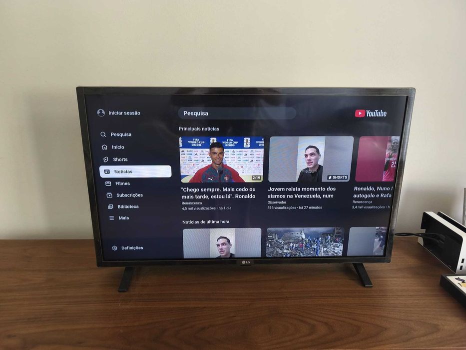 Smart TV LG 32" 32LM630BPLA – Excelente Estado – Comando Original