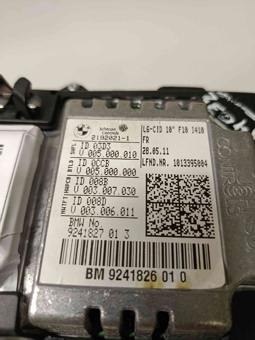 Display / ecrã de informações BMW 5 (F10)