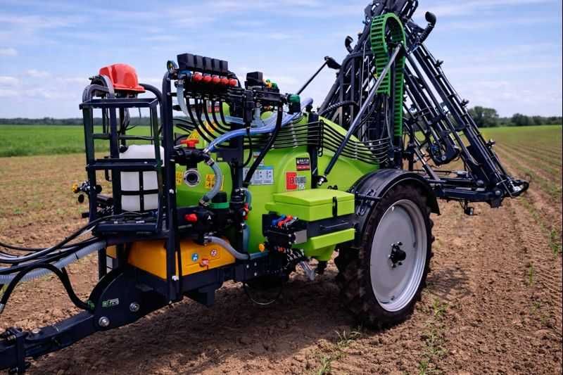 Nowy opryskiwacz ciągany TOLMET BRUNO X – 1000–2500 l hydrauliczny