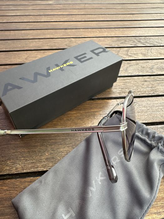 Óculos de sol com lentes cinzentas/azuis com degradê da Hawkers