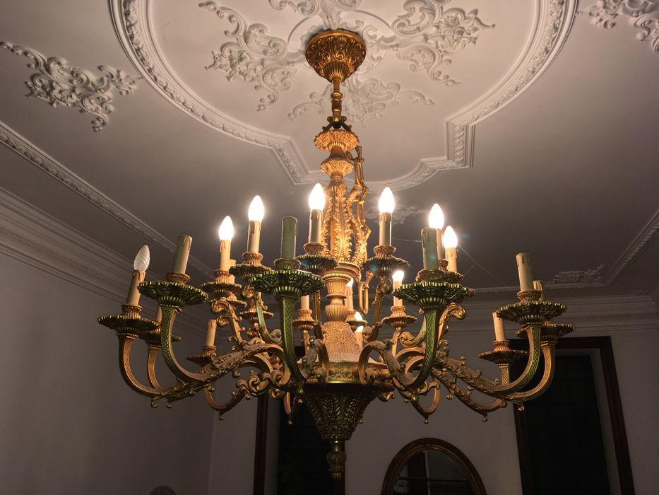 Varios Candeeiros talha dourada (preço variavel)