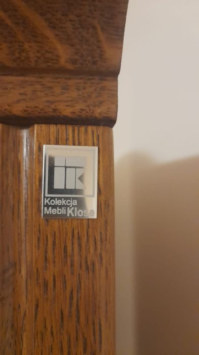 Witryna drewniana narożna Kolekcja mebli Klose stan bdb