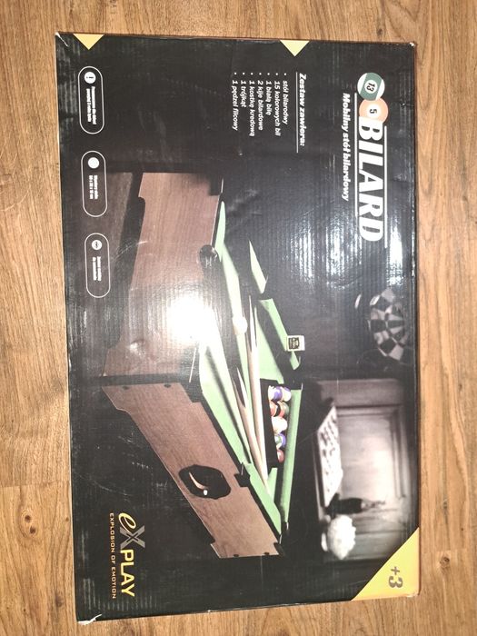 Mobilny stół bilardowy