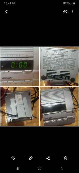 Часы. плеер CD Немецкий