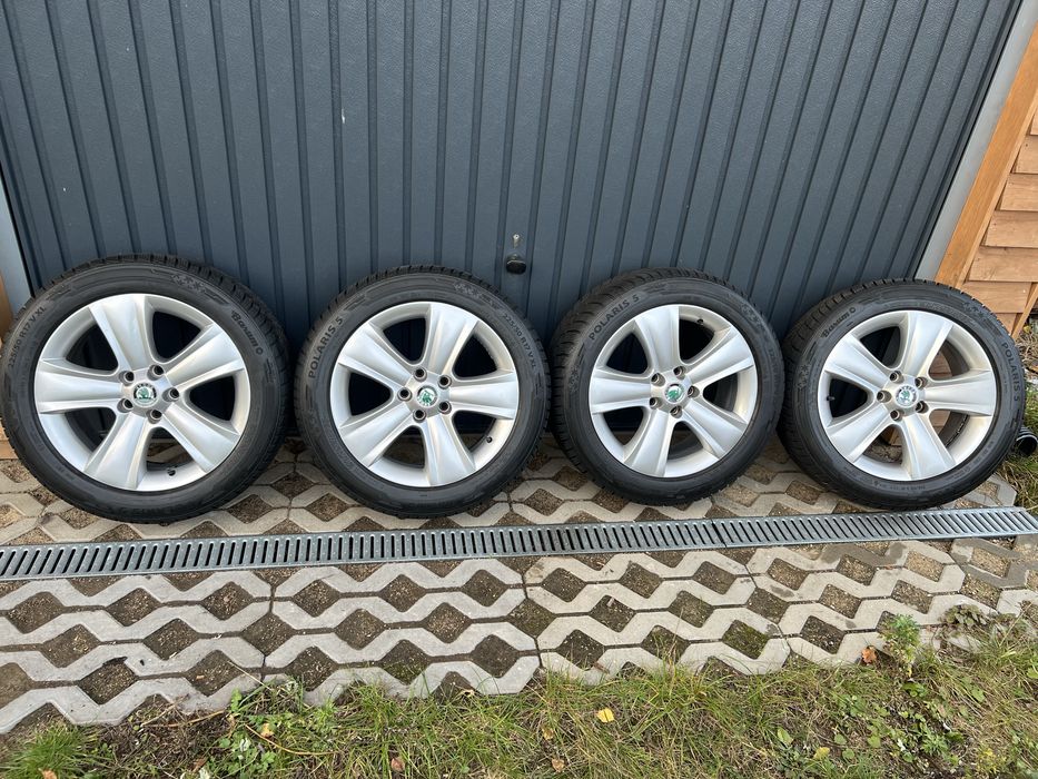 Alufelgi Skoda Yeti oryginalne OEM Dolomite 5x112 7J17H2 ET45