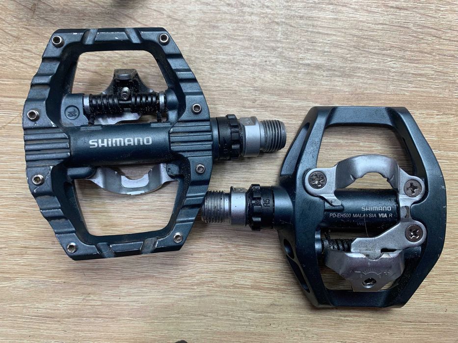 Педалі МТБ, Гревел комбіновані Shimano PD-EH500,  XT PD-T8000