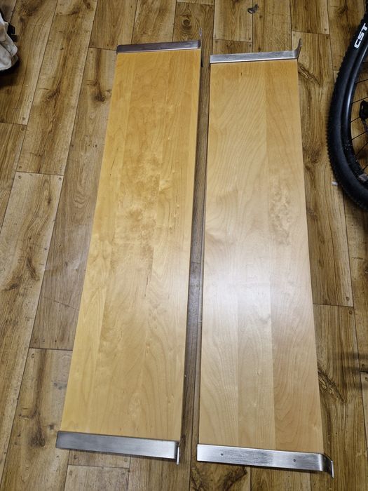 Półki ścienne IKEA Ekby Jarpen 2 szt  120cm  drewniane pax