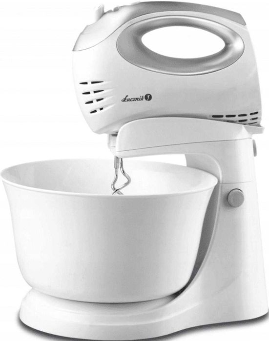 Mixer robot kuchenny 300W z misą, karton i instr. PL, Łucznik HM-5161