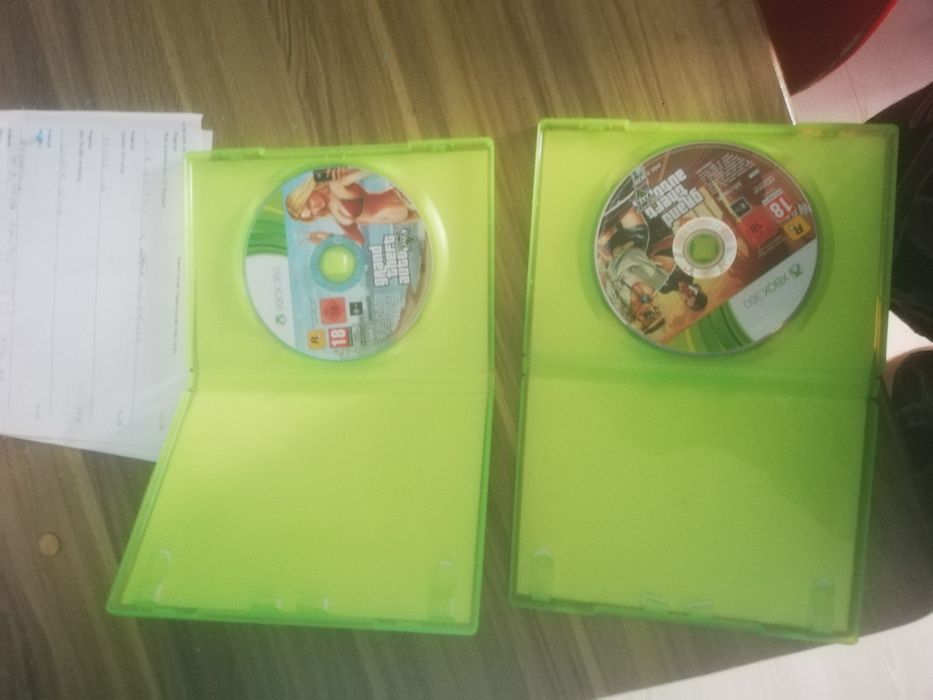 GTA 5 Xbox 360 play disc i install disc