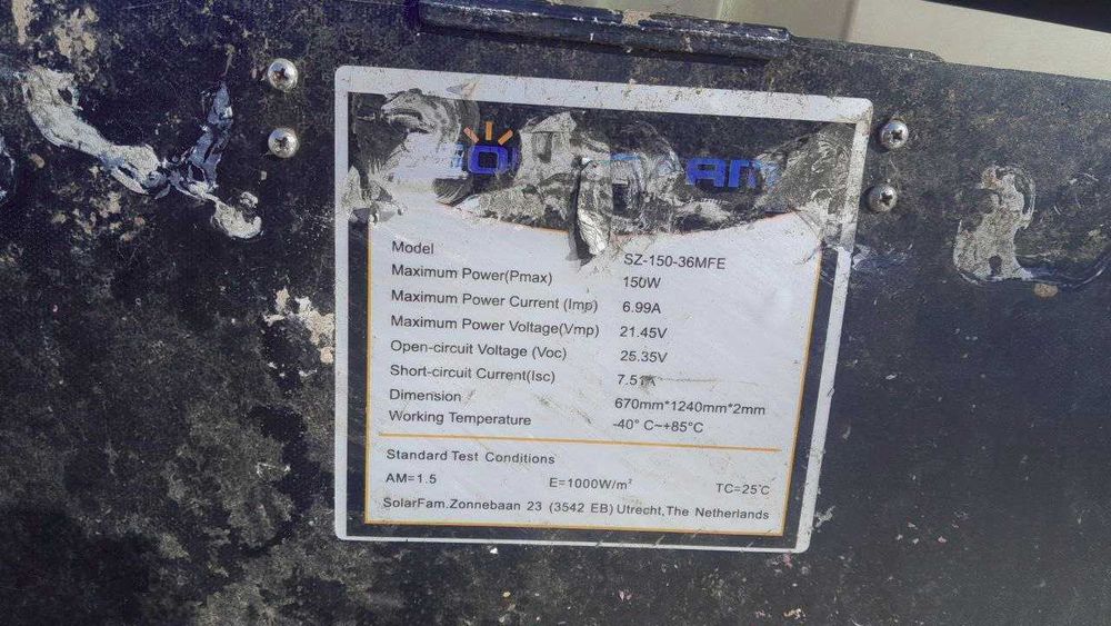 2 Painéis fotovoltaicos flexíveis 150w 24v