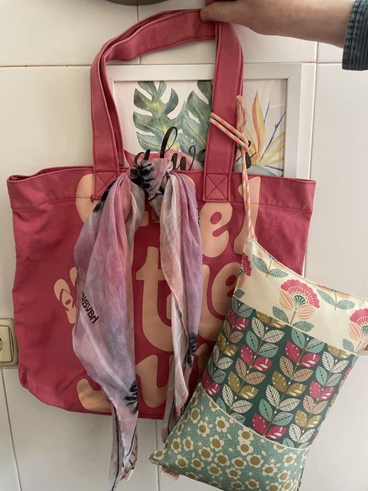 Saco de praia+ almofada oslo