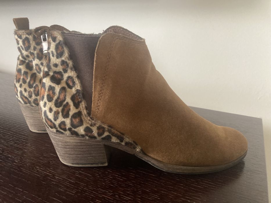 Botki Marco Tozzi r 38 panterka