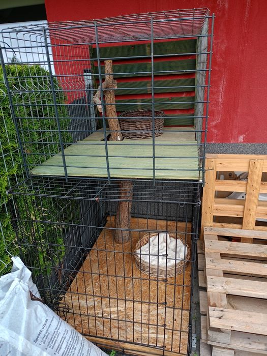 Wybieg, klatka dla kotów idealna do ogrodu lub na taras, czy duży balkon