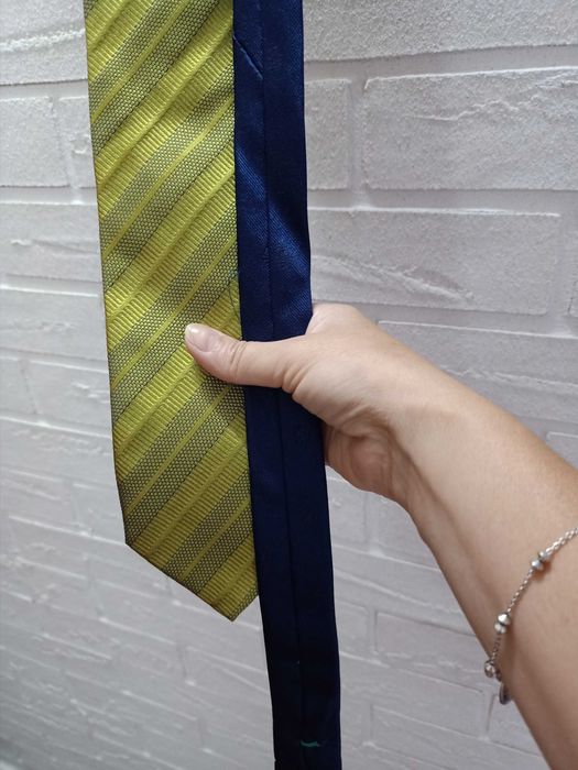 Tommy Hilfiger Krawat męski z jedwabiu