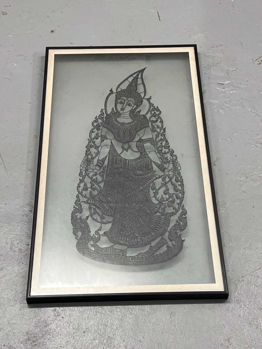 Quadro tailandes  - vintage cut-out from Thailand