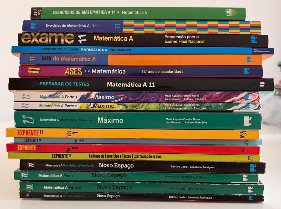 Livros de Matemática 11º ano