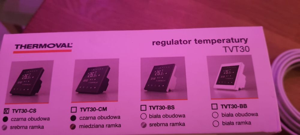 Thermoval TVT30 CS z czarną ramką