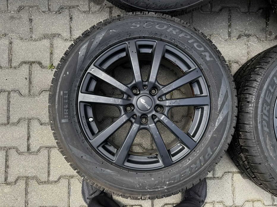 Koła Brock Alloy RC Design 18 5x127 + Opony zimowe Pirelli Scorpion 255/45/R18