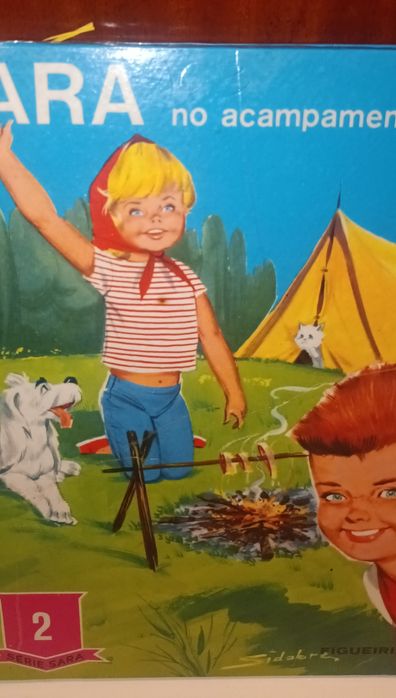 Livro Sara no acampamento
