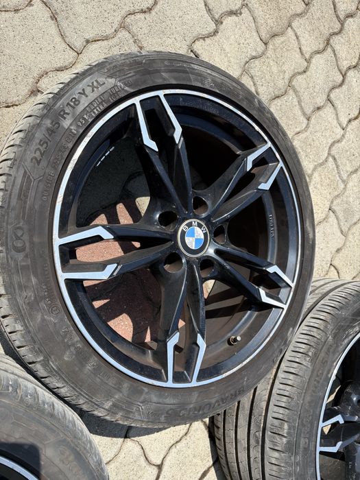 4 Jantes 18” GMP DEA189 Originais 5x120 com pneus 225/45R18 e 255/40R18 Dupla Medida