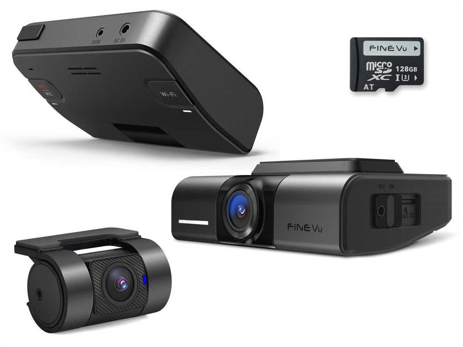 Wideorejestrator FineVu GX1000 QHD FHD 128 GB MODEM LTE Kielce montaż