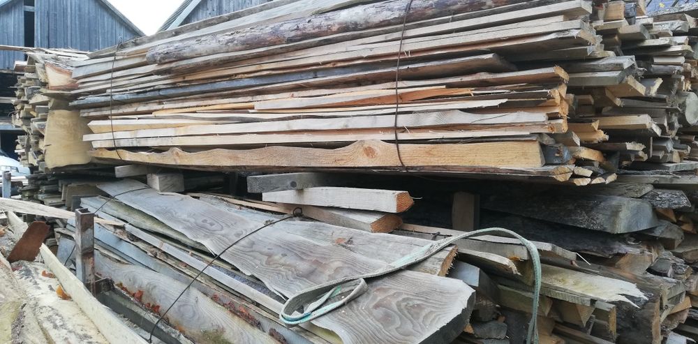 Drewno opałowe, opał, zrzyny tartaczne