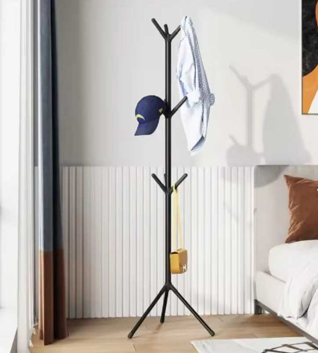 Cabide de pé gancho cabide de roupas para economizar espaço