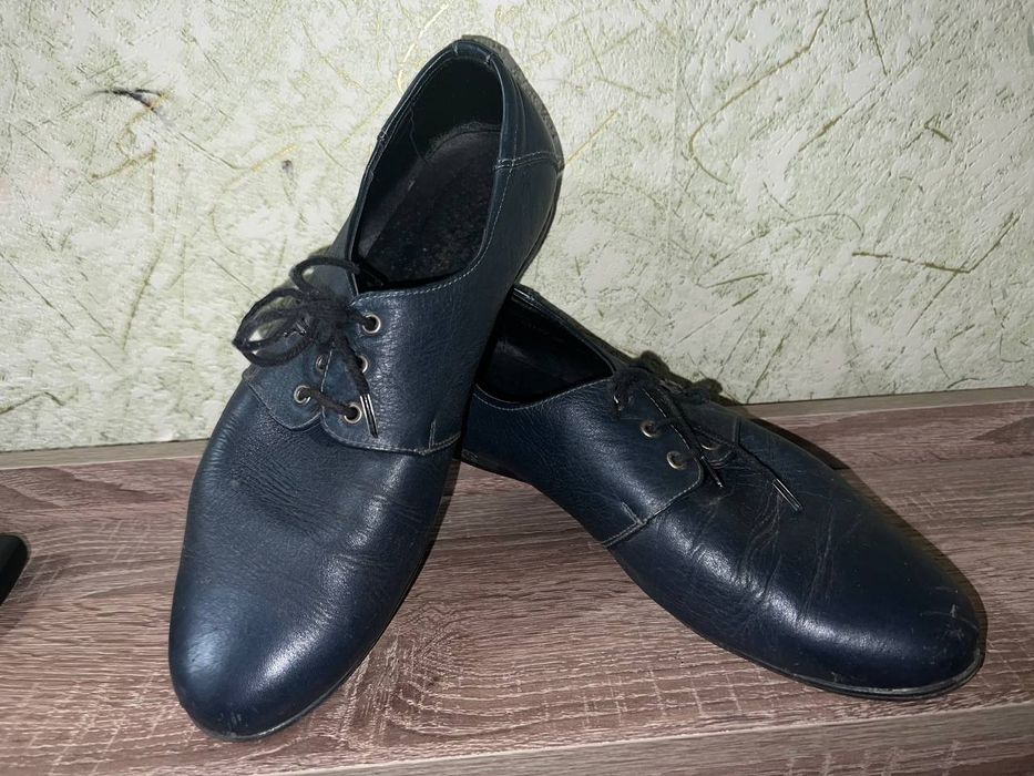 Шкіряні туфлі 46 розмір