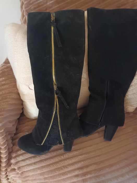 Botas Camurça Pretas