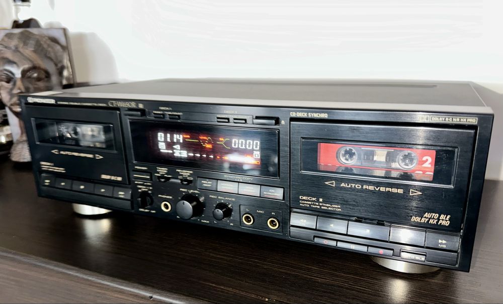 Magnetofon Pioneer CT-W 650R stan bardzo dobry