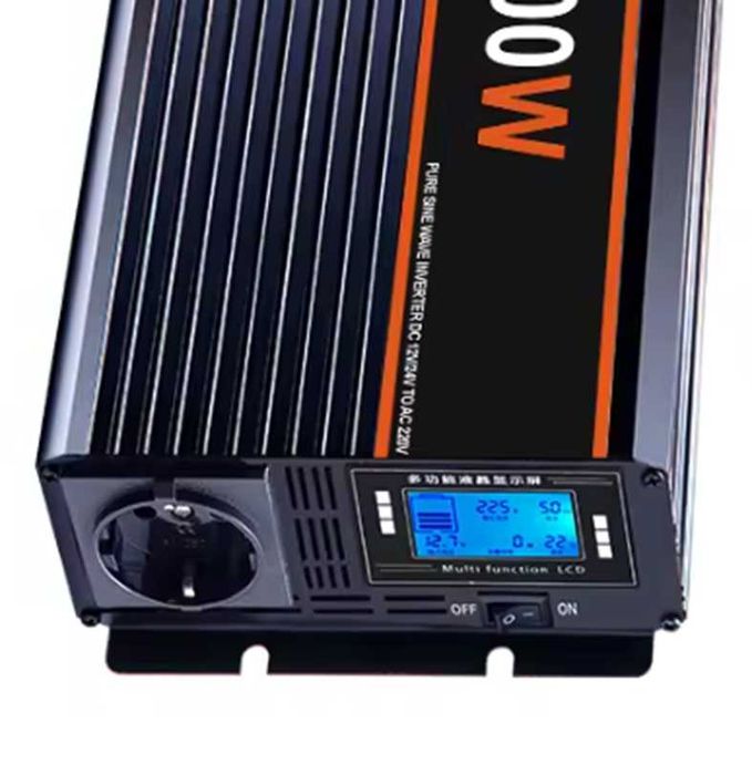 Inversor ONDA PURA (Camião) 24VDC em 220VAC - 5.000W pico. NOVO
