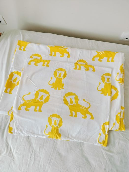 Capa de edredão+fronha IKEA