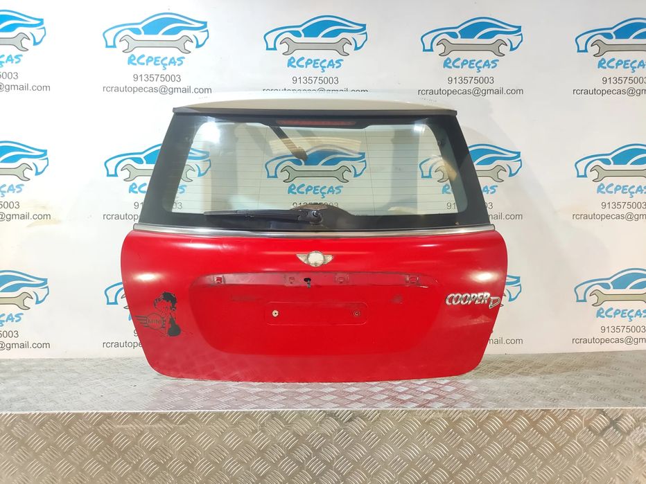 Tampa Porta Mala Mini R56 Cooper One Friso Spoiler 2006 - 2012