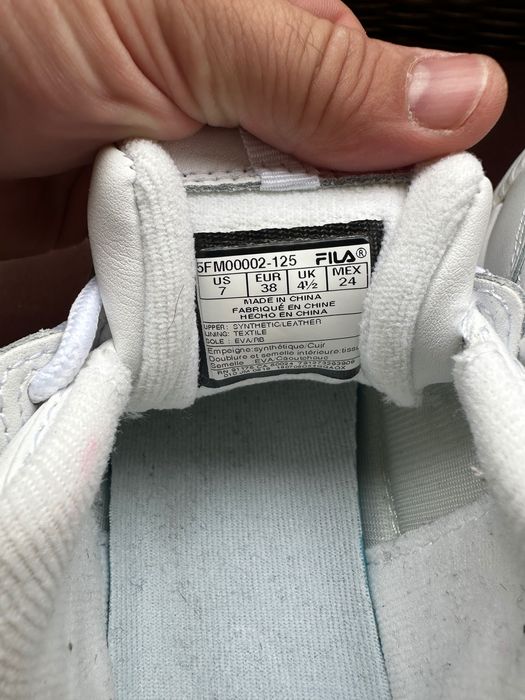 Sapatilhas fila branca