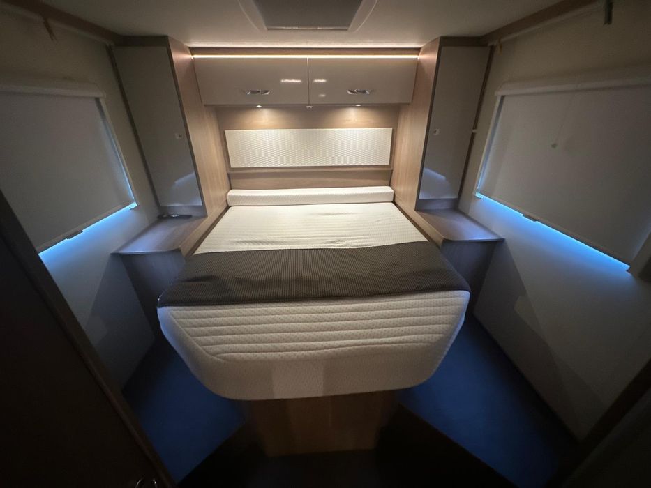 Autocaravana Burstner cama central