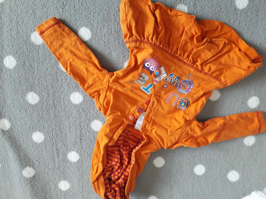 Bluza dresowa z falbanką C&A 68