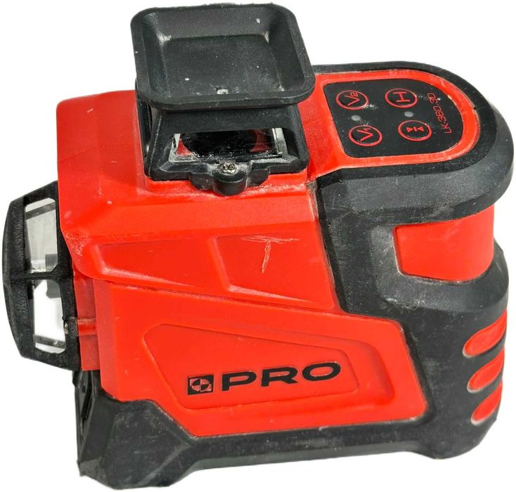 Laser płaszczyznowy krzyżowy Pro LK-360.3D 360° (czerwona wiązka)