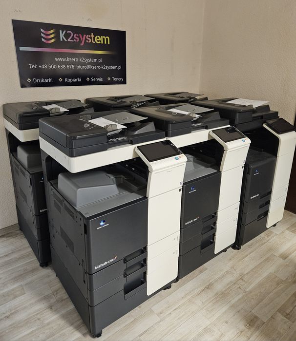 Kserokopiarka A3 Bizhub C258 - niski przebieg, Powystawowa GWARANCJA