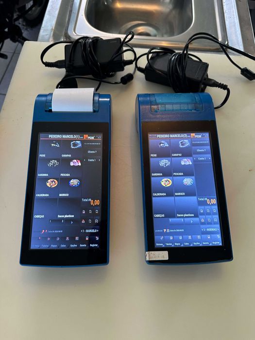POS Portátil Zonerich ZQ-M7 com Android OS (x2: venda em separado ou em conjunto)