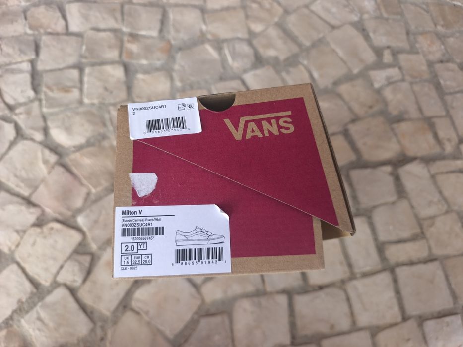 Ténis Vans criança 32,5