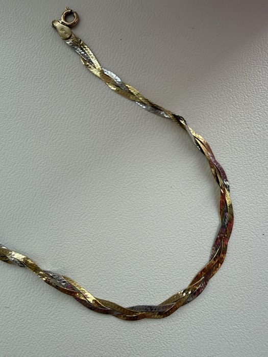 Золотий браслет 375 проби