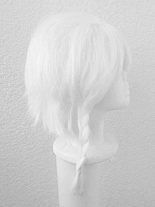 Biała krótka peruka z warkoczami cosplay wig Eli Clark Identity V