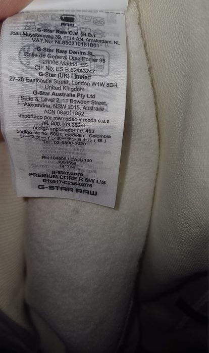 Bluza G-Star Raw XXL